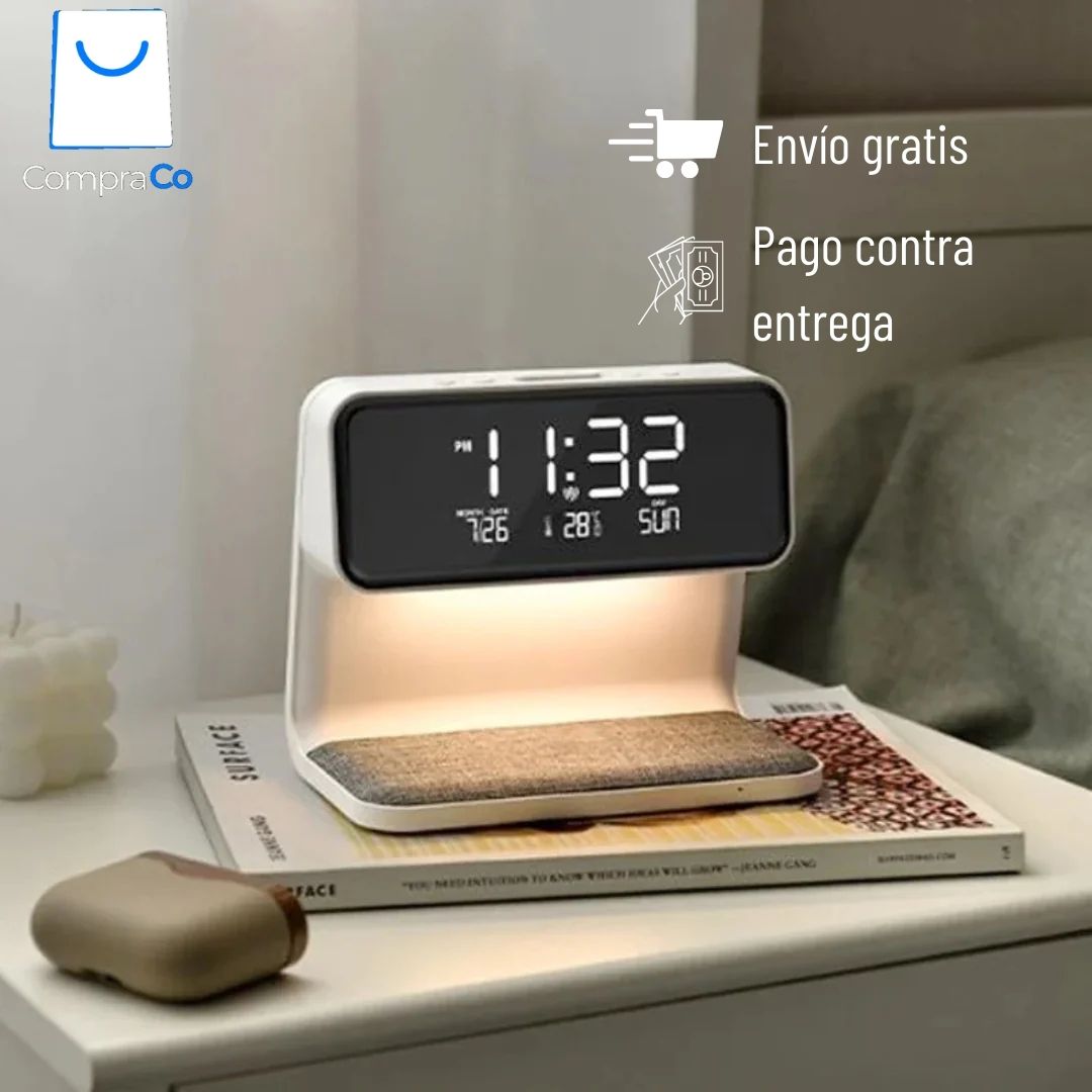 Reloj Despertador con Lampara Led A26™